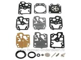 Walbro Membraan set voor Carburateur op Bosmaaier, Kettingzaag, Strimmer, Motorzaag, Heggenschaar, Bladblazer van o.a. Echo, Husqvarna, Kawasaki, Robin, Shindaiwa en Tanaka, Walbro K10WY Membraanset