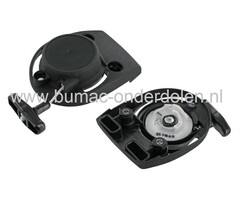 Handstarter voor Honda GX35 Motoren op Bosmaaiers, Bermmaaiers, Trimmers, HONDA Starterdelen, Repeteerstarter Compleet voor Honda GX 35 N, GX 35 NT, GX 35 T Motor op Strimmers