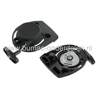 Handstarter voor Honda GX35 Motoren op Bosmaaiers, Bermmaaiers, Trimmers, HONDA Starterdelen, Repeteerstarter Compleet voor Honda GX 35 N, GX 35 NT, GX 35 T Motor op Strimmers