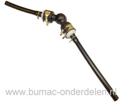 Kawasaki Benzineslang met Opvoerpomp voor KT12, KT18 en TD40 Motor op Heggenschaar, Bosmaaier, Kawasaki Brandstofslang met Primer