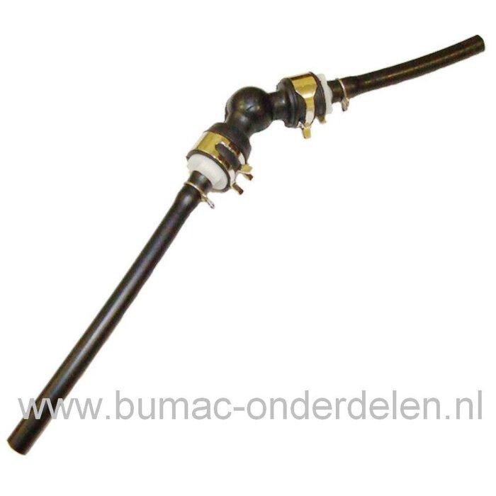 Kawasaki Benzineslang met Opvoerpomp voor KT12, KT18 en TD40 Motor op Heggenschaar, Bosmaaier, Kawasaki Brandstofslang met Primer