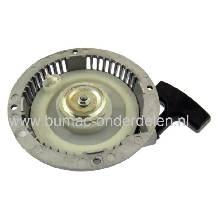 Handstarter voor Wacker Sleuvenstampers BH22, BH23, BH24, BS500, BS502, BS50, BS52Y, BS600, BS602i, BS650, BS65V, BS65Y, BS700, BS702i, WACKER Repeteerstarters Compleet, Starterhuis met Binnenwerk voor Wacker Sleuvenstampers, WACKER