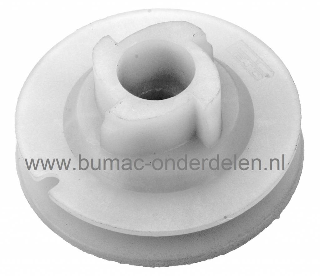 Startkoordrol voor Efco en Oleo Mac Motorkettingzagen, EFCO - OLEO MAC Starterkoordpoelie voor Kettingzaag, Efco 136, 136 S, 140, 140 S, MT 4000, Oleo-Mac 936, 940, Startpouly voor Motorzagen