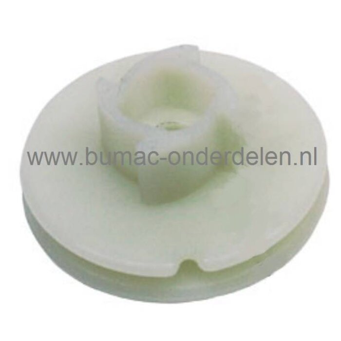 Startpoelie EFCO - OLEOMAC Kettingzagen 131, 132, 132 S, 134, 135, 138, 141, 931, 935, 938, 941, Efco, Oleo Mac Starterdelen voor Kettingzaag, Motorzaag, Starter Koord Poelie's, Koordrollen, Starterpouly, Starterkoordpoelie Efco, Oleo-Mac Motorkettingzaag