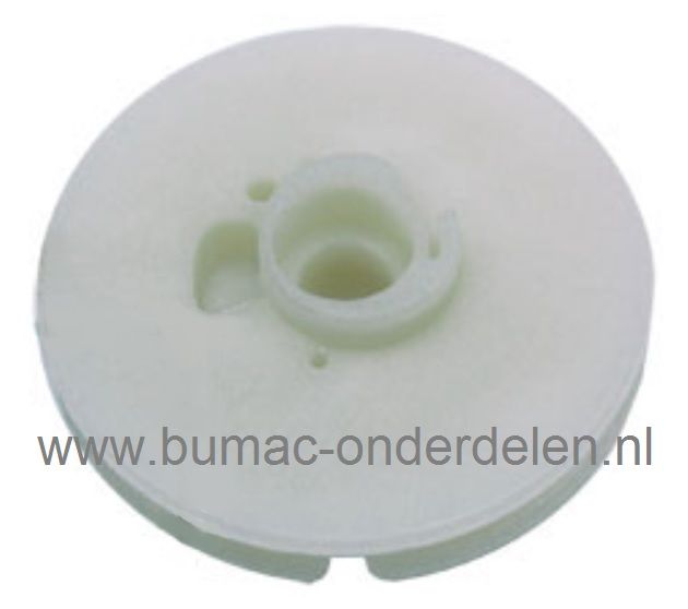 Startpoelie EFCO - OLEOMAC Kettingzagen 131, 132, 132 S, 134, 135, 138, 141, 931, 935, 938, 941, Efco, Oleo Mac Starterdelen voor Kettingzaag, Motorzaag, Starter Koord Poelie's, Koordrollen, Starterpouly, Starterkoordpoelie Efco, Oleo-Mac Motorkettingzaag