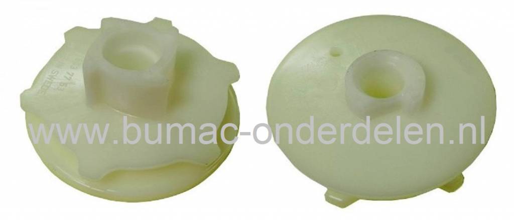 Starterpoelie voor Husqvarna, Jonsered, Partner, McCulloch Grastrimmers, Bosmaaiers, Electrolux Starterkoordrollen voor HUSQVARNA 225 H60, 225 H75, 225L, 232R, 235R, 322 Bermmaaiers, Strimmers, Startpouly, ELECTROLUX Starterdelen voor Grastrimmers, Bermma