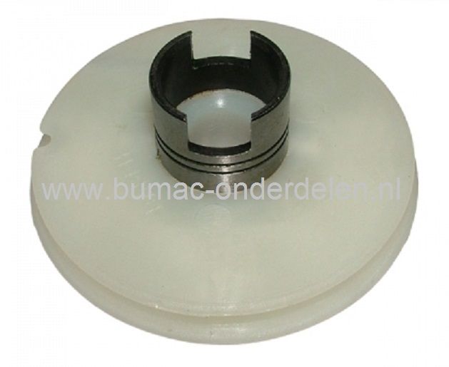 Koordrolpoelie Husqvarna 254, 257, 261, 262 Motorzagen, Electrolux Starterdelen voor Kettingzaag, Motorzaag, Husqvarna, Jonsered, Partner, McCulloch, Starterkoordpoelie, Startpouly, Koordrollen voor Kettingzagen