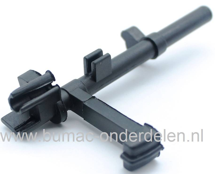 Stihl Schakelas voor Aan - Uit en Choke Bediening op Kettingzaag, Motorzaag Stihl 017, 018, MS170 en MS180 Kettingzaag. Motorzaag Stihl Hendel voor On - Off en Choke Bediening voor Stihl 017, 018, MS 170, MS 180 Kettingzaag, Motorzaag