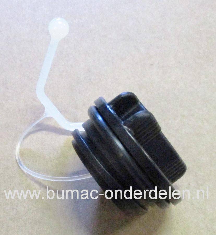 Benzinedop - Oliedop voor Dolmar en Makita Kettingzaag, Motorzaag, Dolmar PS350, PS460, PS4600S, PS4605, PS500, PS510, PS5000, PS510, PS5100S, PS5105 Kettingzaag Dolmar Brandstofdop