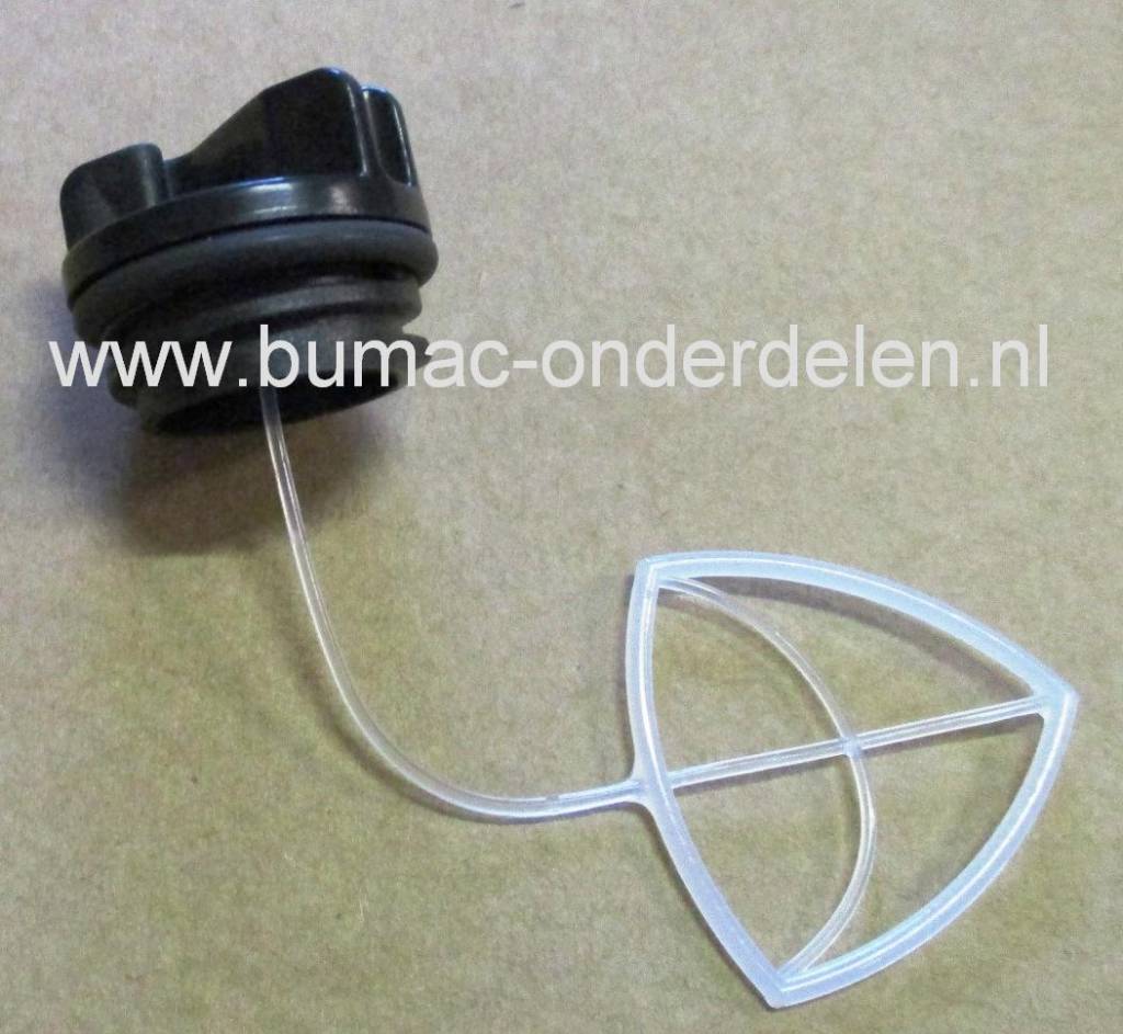 Oliedop - Benzinedop voor Kettingzaag van Dolmar en Makita Kettingzaag Dolmar PS350, PS460, PS500H, PS510, PS4600SH, PS4605, PS222TH, PS5000, PS5100, PS5105, Makita EA3600, EA5000, DCS460, DCS5121, DCS4600, DCS4630, DCS501, DCS5000, DCS5030, DUC405 Oliesc