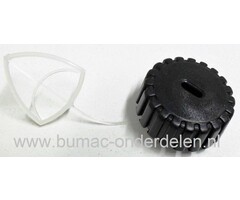 Benzinedop en / of Oliedop voor Dolmar en Makita Kettingzaag, Motorzaag, Dolmar PS34, PS36, PS41, PS45, PS2, PS3, PS4 Makita DCS34 en DCS4610 Olietankdop, Brandstofdop voor Dolmar en Makita Kettingzaag