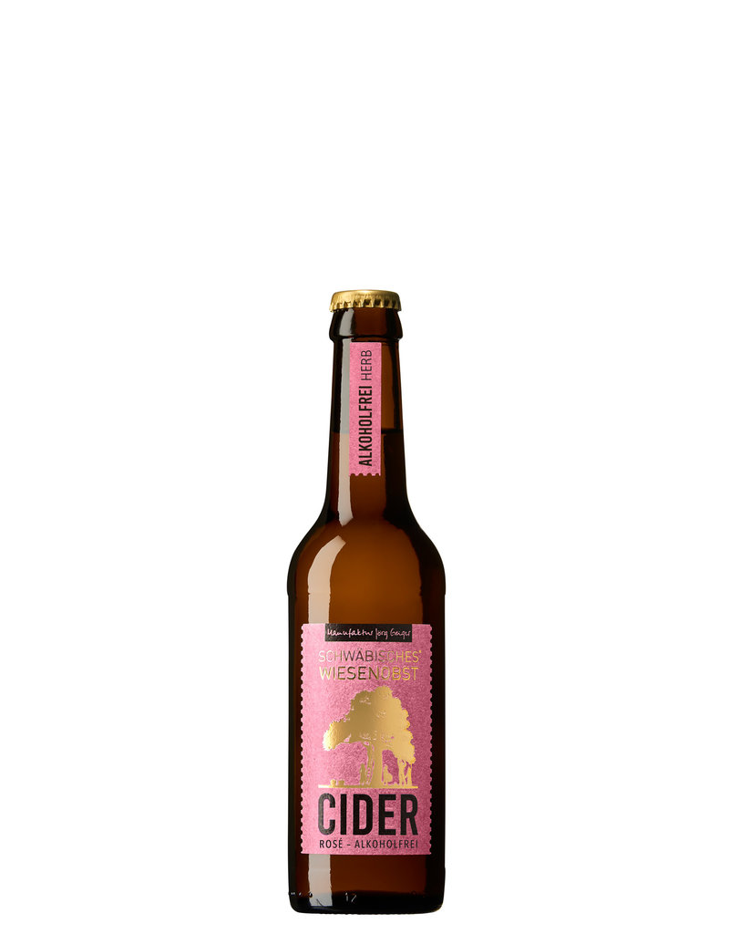Joerg Geiger - WiesenObst Cider ROSE Alcoholvrij - 0.33L