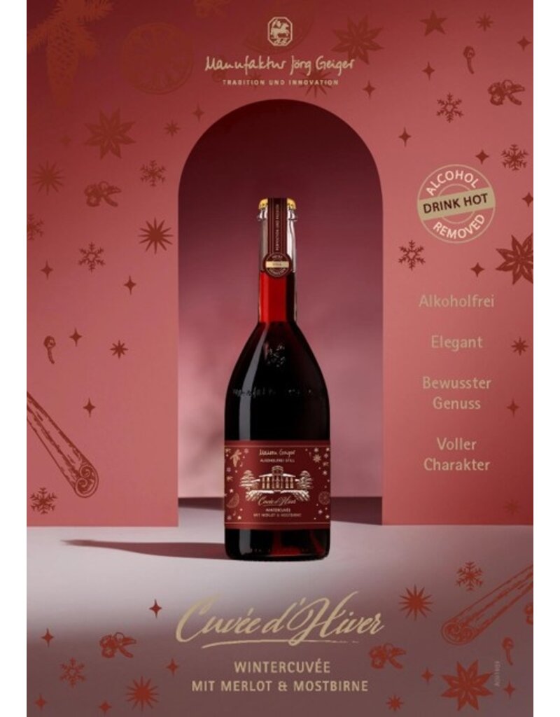 Jörg Geiger Alcoholvrij Cuvee d'Hiver - Wintercuvee 0.75L