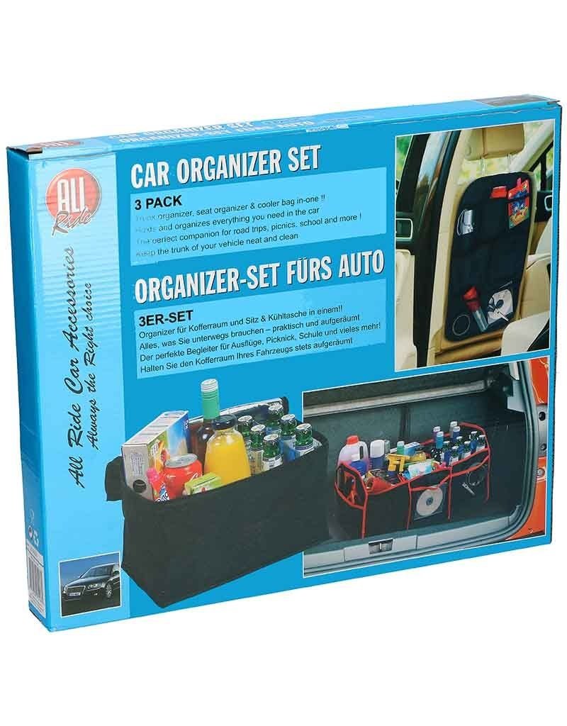 All Ride Opbergset voor auto 3 delig