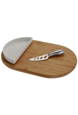 Excellent Houseware Kaasplank (30x19.5) met bakje en mes