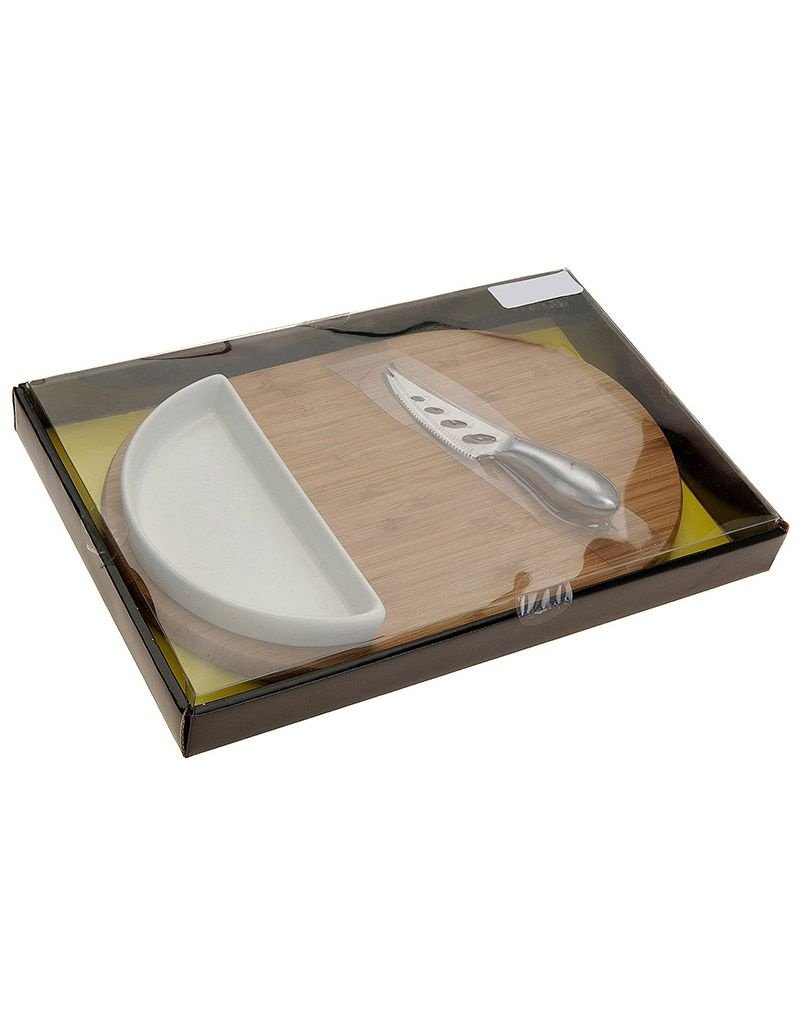Excellent Houseware Kaasplank (30x19.5) met bakje en mes