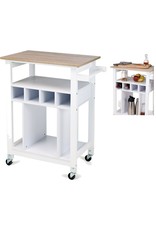 Excellent Houseware Stijlvolle keukentrolley