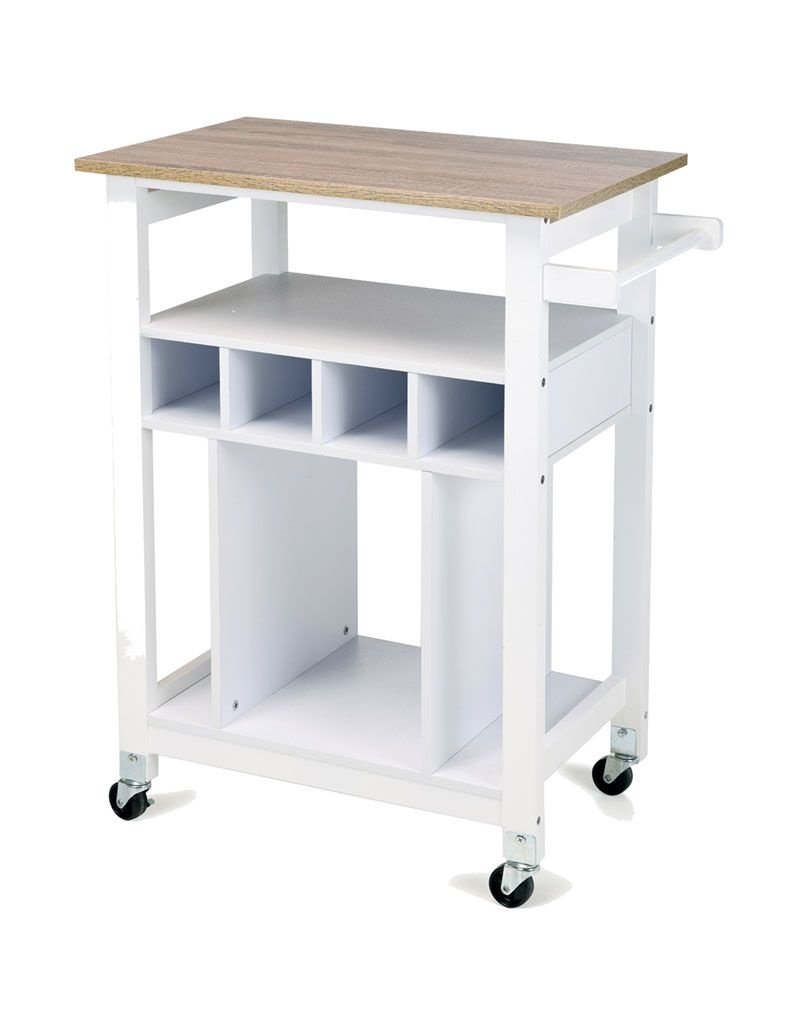Excellent Houseware Stijlvolle keukentrolley