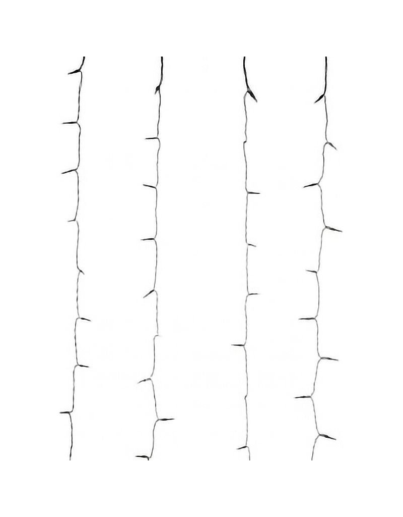 Gordijnverlichting - 480LED - 225x300cm - wit