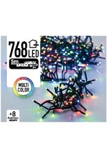 Clusterverlichting 768 LED 5.5m multicolor