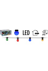 Feestverlichting 10 gekleurde LED-lampen - 8 lichtfuncties