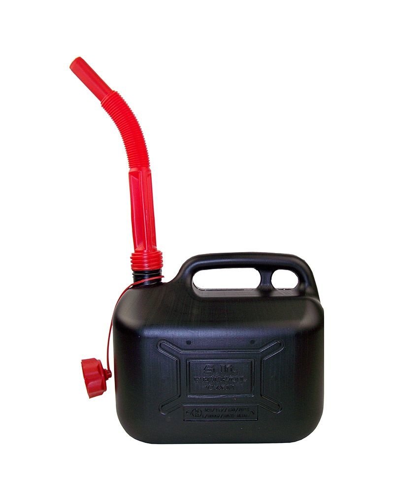 Jerrycan met opschroefbare schenktuit 5 liter