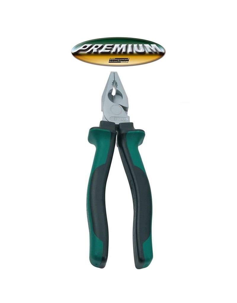 Brudermannesmann Brüder Mannesmann Combinatietang 200 mm professional - green lime