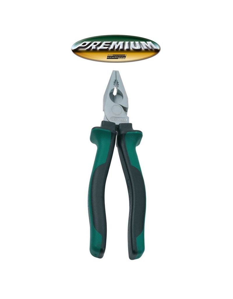 Brudermannesmann Brüder Mannesmann Combinatietang 160 mm - green lime