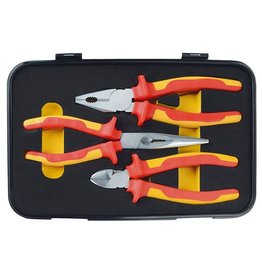 Brudermannesmann Brüder Mannesmann  VDE 3 delige tangenset in cassette