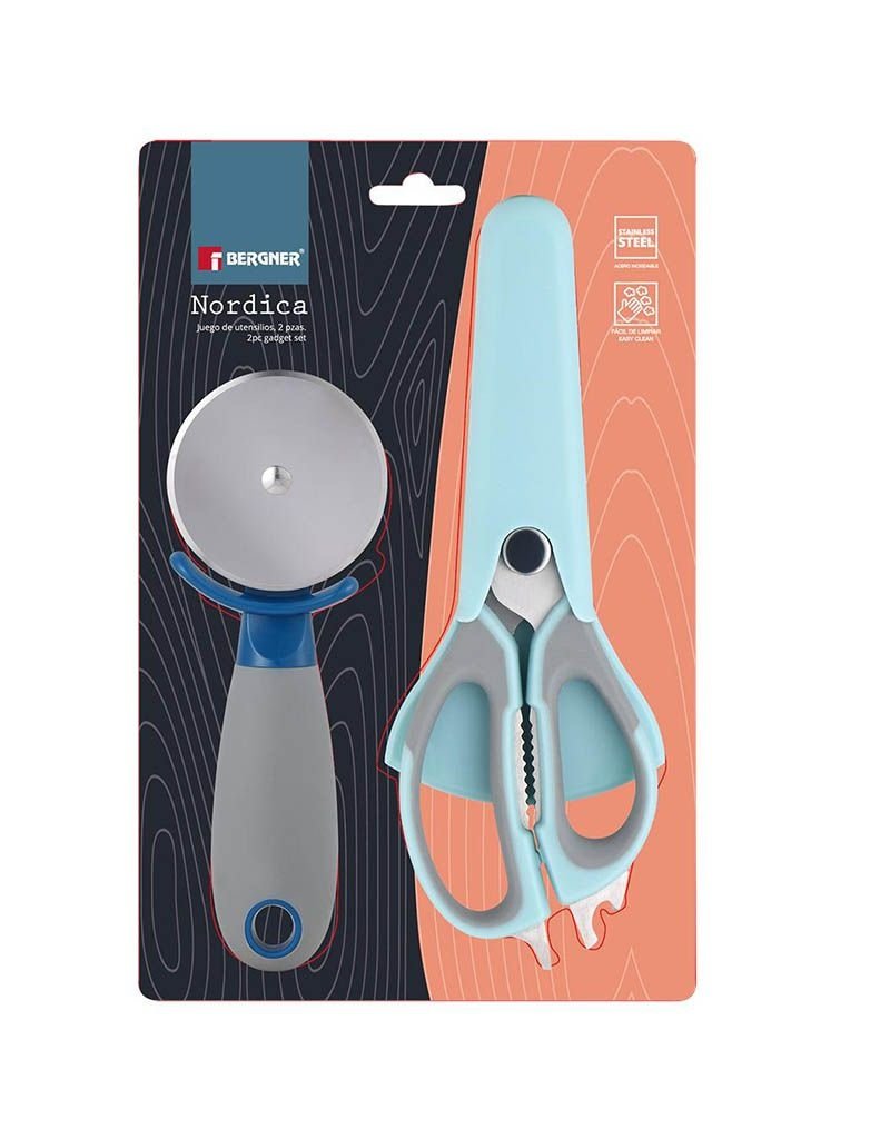 Bergner Pizzasnijder en Keukenschaar