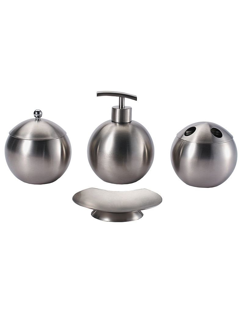 Bergner Roestvrijstalen badset (4 dlg)