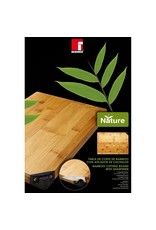 Bergner Bamboe snijplank met messenslijper