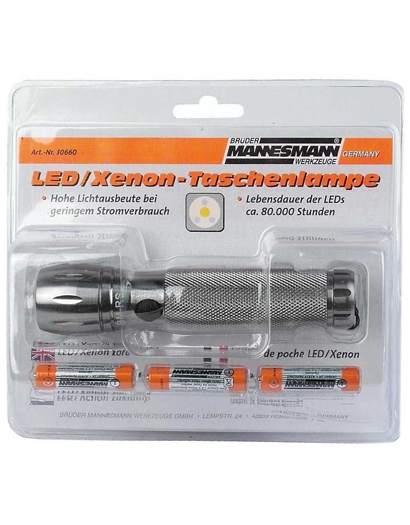 Brudermannesmann Brüder Mannesmann  LED / Xenon zaklamp
