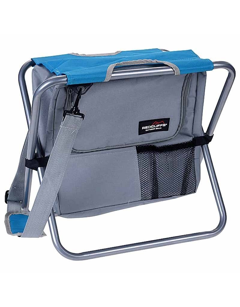 Redcliffs Vouwkruk met koeltas - blauw