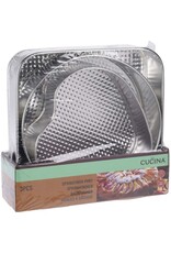 La Cucina Springvormen -  set van 3 vormen