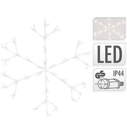 Sneeuwvlok 216LED - 60cm - Warm Wit