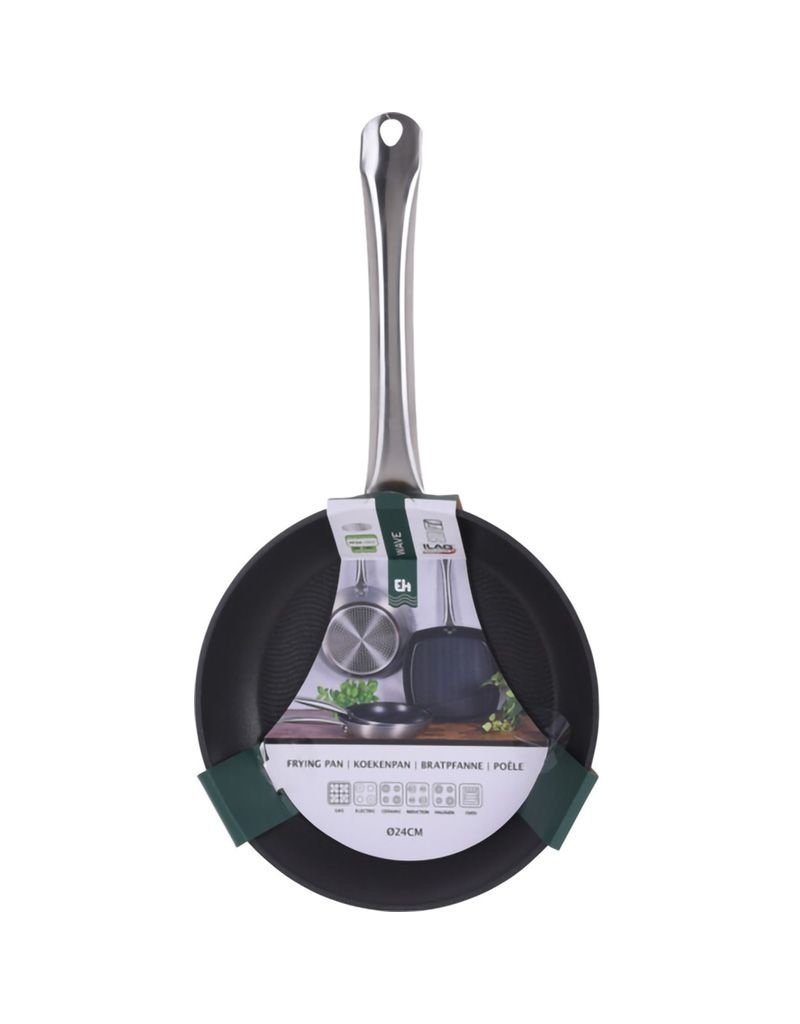 Excellent Houseware Koekenpan - Ø24cm x H5cm- aluminium