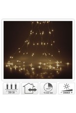 Cascadeverlichting - 200 led - warm wit - timer en dimmer