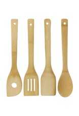 Excellent Houseware Bamboe Keukengerei - houten spatels