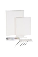 Artist Schilderpakket - 2 stuks Schildersdoeken + Acrylverf + Materialen