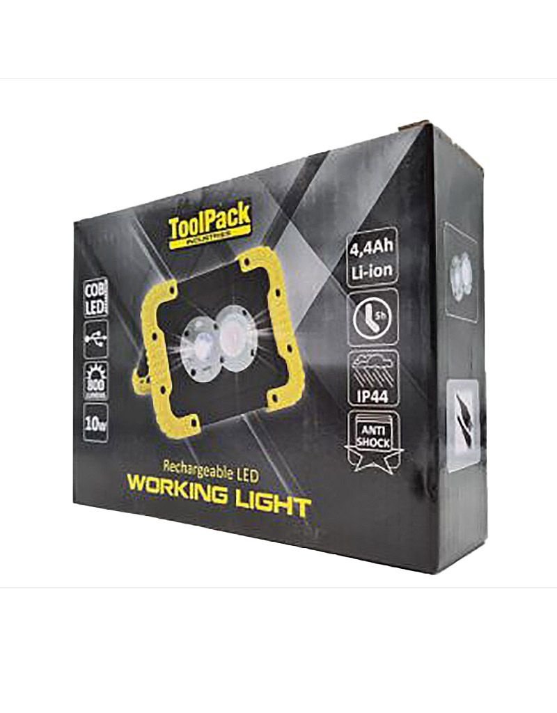 Toolpack Compacte LED-Werklamp Bern - USB oplaadbaar
