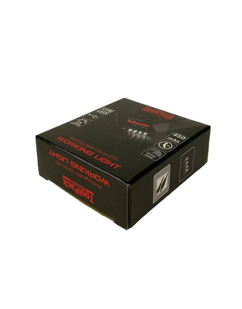 Toolpack Cliplamp Sion - USB Oplaadbaar- Handbewegingssensor