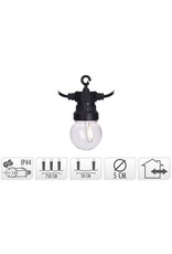 Lichtsnoer met 10 LED Filament Lampen - voor buiten