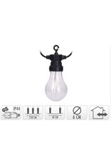 Lichtsnoer met 10 LED Filament - diameter 6cm