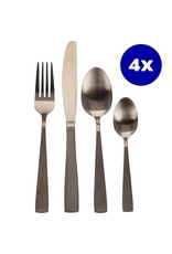 Excellent Houseware Bestekset RVS 16-delig - Mat Goud Gekleurd