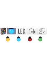 Tuinverlichting  Lichtsnoer - 10 gekleurde LED-lampen
