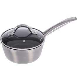 Excellent Houseware Steelpan met deksel - Ø18cm - gesmeed aluminium