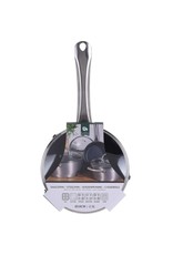 Excellent Houseware Steelpan met deksel - Ø18cm - gesmeed aluminium
