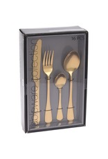 Excellent Houseware Bestekset 16-dlg - goud