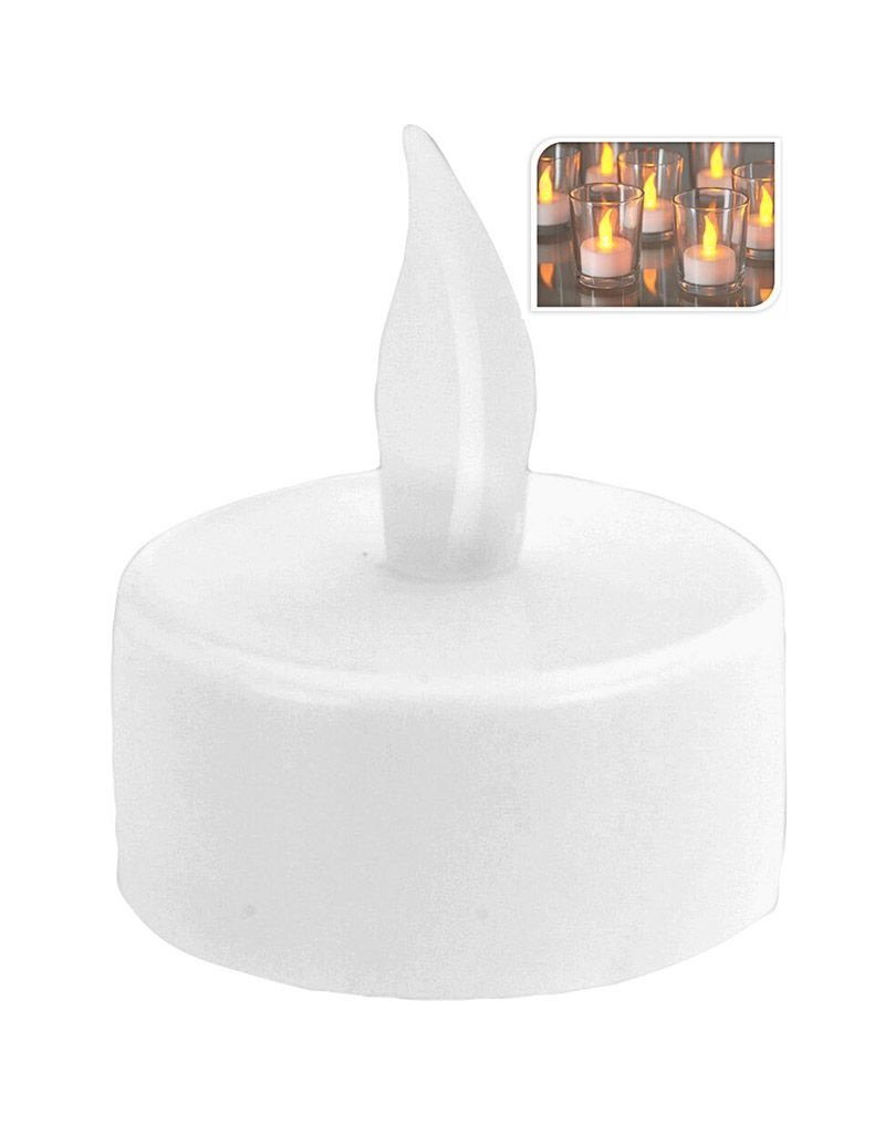 Ambiance Theelichtjes LED - set 16 stuks - groot en klein